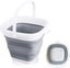 Collapsible Silicone Bucket 20l Plastic Collapsible Bucket Cleaning Bucket Carousel 1