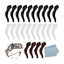 12 Pairs Of Anti-slip Glasses Temples, Soft Glasses Ear Hooks Glasses Carousel 1