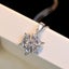 Snow Queen Deluxe Necklace- Snowflake Pendant With Cubic Zirconia, Silver, Cr... Carousel 6