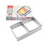 Cake Mold Adjustable Scalable Rectangle Stainless Steel Mousse Cake Mold Ring Carousel 5