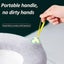 Warm Toilet Seat Cover Pads 4pcs Soft Bathroom Thick Warm Padded With Handle Toi Carousel 4
