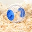 Transparent Cute Animal Hamster Exercise Ball Mini Trot Plastic Toys blue12c Carousel 3