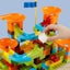 Building Block Track Children's Educational Building Block Table Assembly Toy Carousel 4