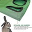 Rabbit Hay Feeder Bag Guinea Pigs Hanging Hay Rack Manger Holder Dispenser Sma Carousel 2