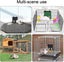 Rabbit Hay Feeder Bag Guinea Pigs Hanging Hay Rack Manger Holder Dispenser Sma Carousel 4
