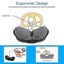 Mouse Wrist Rest Keyboard Wrist Rest Pad Anti-slip Mouse Pad Support Wrist Res Carousel 3