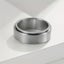 Plain Silver Rotating Ring Carousel 1