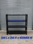 Garage Shelving 300KG - 2m x 0.6m x 2m BLACK *WELDED* FREE DELIVERY WELLINGTON Carousel 1