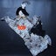 Halloween Decoration Halloween Hanging Ghost Decoration 6 Pieces Pumpkin Ghost Carousel 4