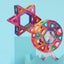Magnet Building Tiles Clear Magnetic 3D Building Block - 66 PCS Carousel 4