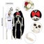 Halloween Skeleton Halloween Decoration Skeleton Scary Bone Skull Shape Human Carousel 5