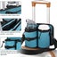 Luggage Travel Cup Holder Free Hand Drink Caddy 2 Coffee Mugs Holder Thermal I Carousel 3