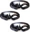 Outdoor Safety Glasses transparent Lenses - 3 Packs Of Outdoor Game Goggles Gu Carousel 1