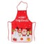 Christmas Aprons Santa Claus Elk Snowman Decoration Apron Christmas Cooking Ap Carousel 1