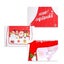 Christmas Aprons Santa Claus Elk Snowman Decoration Apron Christmas Cooking Ap Carousel 3