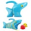 Baby Bath Toys Enamelled Spray Fishing Fish Splashing Shark Fishing Baby Boys Carousel 3