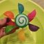 Bath Toy Infant Baby Bathroom Attention Toy Windmill Whirling Waterfall Suctio Carousel 3