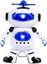 Walking Dancing Robot Toys For Kids - 360 Body Spinning Robot Toy With Led Lig Carousel 1