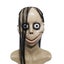New Halloween Decor Horror With Long Hair Mask Funny Mask V-shaped Mouth Mask Carousel 1