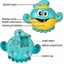 Baby Shower Toys Electric Octopus Bubble Machine Playing Toys Musical Bathtub Carousel 4