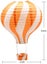 Hanging Hot Air Balloon Paper Lanterns Set, Party Decoration Birthday Wedding Ch Carousel 2