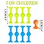 9x Pop Sucker Darts Throwing Family Interactive Toy Trickshot Stick Table Gam Carousel 2