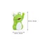 5pcs Baby Bath Toys frogs Tub Bathing Floating Squeaky Baby Wash Shower Toy Carousel 5
