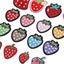 Set Of 16 Strawberry Cute Iron-on And Sew-on Embroidered Patches For Jacket Carousel 2