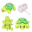 Clockwork Turtle Toy 3 Pcs Cute Animal Clockwork Tortoise Baby Turtles Toys In Carousel 3