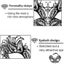 Metal Mask Gorgeous Comfortable Delicate Mount Face Female Wolf Mask For Party Carousel 5