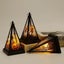 Halloween Decorative Windshield Desktop Decoration Led Electronic Candle Lamp Carousel 5