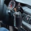 Ashtray Portable And Practical Car Ashtray In Carbon Fiber With Solar Led Ligh Carousel 1