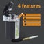 Ashtray Portable And Practical Car Ashtray In Carbon Fiber With Solar Led Ligh Carousel 4
