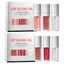 3PCS Lip Oil Hydrating Plumping Lip Coat For Lipstick Lipgloss Tinted Lips Glow Carousel 3