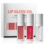 3PCS Lip Oil Hydrating Plumping Lip Coat For Lipstick Lipgloss Tinted Lips Glow Carousel 5