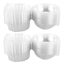 50 X Single Plastic Clear Cupcake Holder - Carousel 1