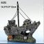 Resin Fishing Boat Aquarium Ornament Plastic Decoration Plant For Fish Tank Acce Carousel 3