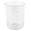Clear White Plastic 250ml Measuring Cup Beaker For Flour Liquid Carousel 1
