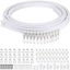 Curtain track that can be bent into any shape White 3 meters Carousel 2