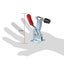 Quick Release Toggle Clamp - 201b Hand Tool 198lbs Holding Capacity Antislip Hor Carousel 1