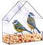 Bird Feeder, Clear Window Outside Hanging Bird Feeder House With Suction Cup, Ac Carousel 1