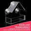 Bird Feeder, Clear Window Outside Hanging Bird Feeder House With Suction Cup, Ac Carousel 5