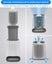 Toilet Brush, Plastic Toilet Brush Set With Wall Mount And Floor Stand, Double S Carousel 4