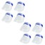 Safety Transparent Breathable Protective Full Face Shield - Pack of 8 Carousel 1