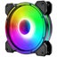 120mm Ultra-quiet Rgb Chassis Cooling Fans, Equipped With Remote Control Hub, Co Carousel 4