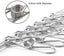 100 Pack Clothes Pegs, Stainless Steel Laundry Hanging Clothesline Clips Carousel 3