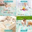 Bopeep Kids Play Mat Baby Crawling Pad Floor Foldable XPE Foam Non-slip Carpet Carousel 9