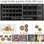 300 Coins Pockets Collecting Coin Collection Storage Holder Money Album Book Carousel 3