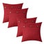 3 Button Flax Throw Pillow Cover - 4 Packs Carousel 2