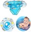 Cartoon Transparent Swimming Ring Seat Ring Newborn Baby's Armpit Ring Thickened Carousel 1